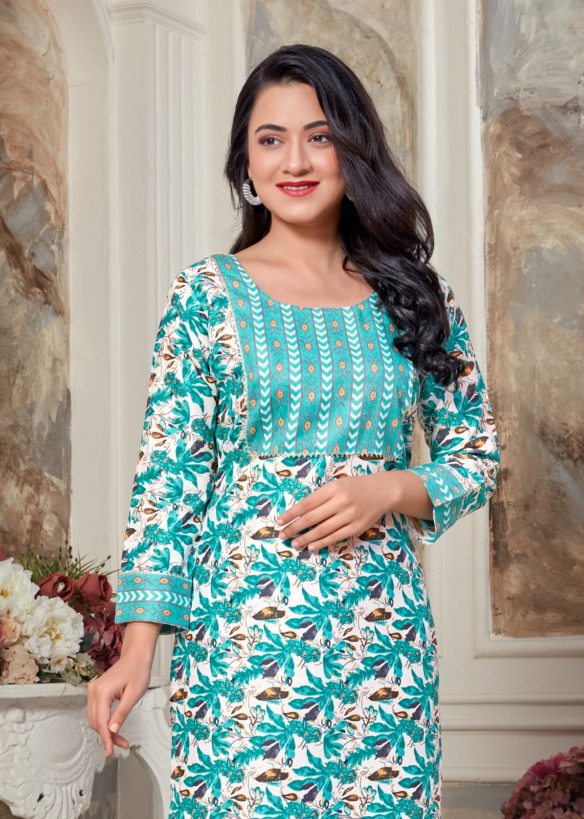 Yogita 2 Rayon Printed Plus Size Kurtis Catalog